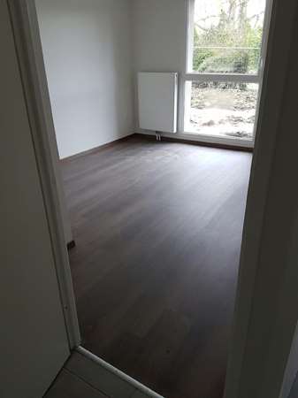 Parquet posé dans un logement collectif à Douai